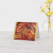 Happy Shavuot Feast of Weeks Wenskaart Kaart (Gele Bloem)