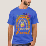 Happy Shavuot Jewish Rainbow Hebrew Judaism Holida T-shirt<br><div class="desc">Happy Shavuot Jewish Rainbow Hebrew Judaism Holiday .</div>