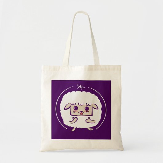 Happy Sheep Bag Tote Bag (Voorkant)