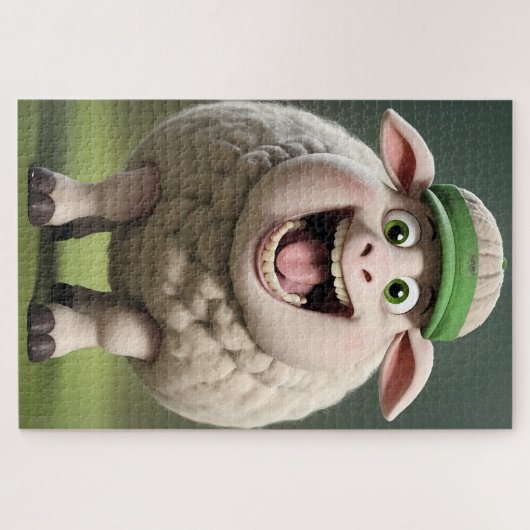 Happy Sheep Legpuzzel (Horizontaal)