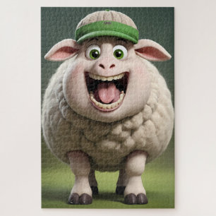 Happy Sheep Legpuzzel