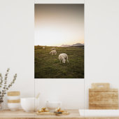 Happy Sheep Poster (Keuken)