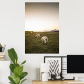Happy Sheep Poster (Thuiskantoor)