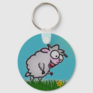 Happy Sheep Sleutelhanger