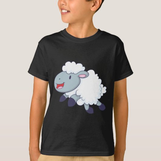 Happy Sheep T-shirt (Voorkant)