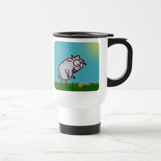 Happy Sheep Travel Mug Reisbeker (Rechts)