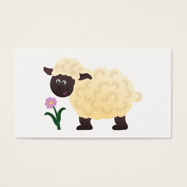 Happy Sheep Visitekaartjes (Voorkant)