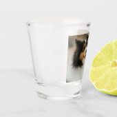 Happy Shelty Shot Glas (Links)