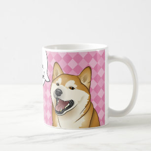 Happy Shiba Inu Japans "Honden zijn liefde" Koffiemok