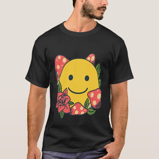 Happy Shroom T-shirt (Voorkant)