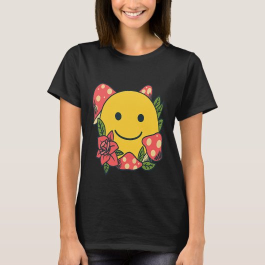 Happy Shroom T-shirt (Voorkant)