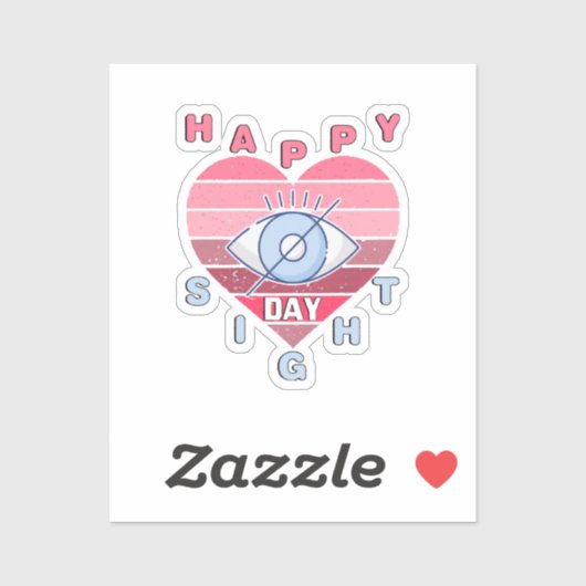 Happy Sight Day Sticker (Vel)