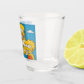 Happy Simpsons Family Fun Shot Glas (Rechts)