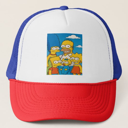 Happy Simpsons Family Fun Trucker Pet (Voorkant)