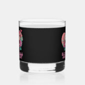 Happy Single Awareness Day Valentijnse schedel Whisky Glas (Links)