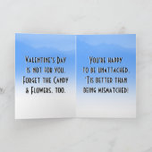 Happy Singles Awareness Day!! Feestdagen Kaart (Binnen)