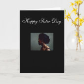 Happy Sister Day, Happy Sister Day!!, Happy Sis... Kaart (Gele Bloem)