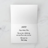 Happy Skateboard Birthday Kaart (Binnen)