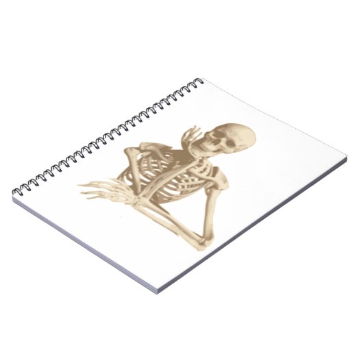 Happy Skeleton Notitieboek (Linkerzijde)