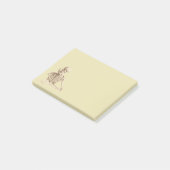 Happy Skeleton Post-it® Notes (Schuin)