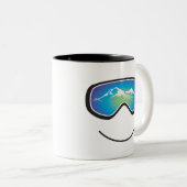 Happy Skier/Snowboarder Mok (Voorkant rechts)