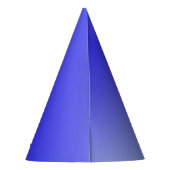 Happy Skull op Tree Branches Bats Oranje Sign Blue Feesthoedjes (Achterkant)