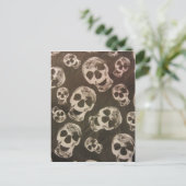 Happy Skulls Briefkaart (Staand voorkant)