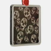 Happy Skulls Metalen Ornament (Rechts)