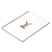 Happy Slime-covered Bunny Notitieboek (Linkerzijde)