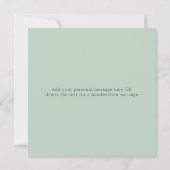 Happy Sloth Baby shower - Hartelijk dank (Achterkant)