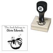 Happy Sloth Dit boek behoort tot Rubberstempel (Gestempeld)