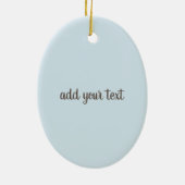 Happy Sloth  Keepomwille Keramisch Ornament (Achterkant)