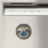 HAPPY SLOTH MAGNEET! luiaards glimlachen Magneet (Insitu (Vaatwasser))