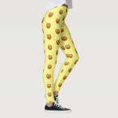 Happy Sloth Raised Arms Heart Love Animals Leggings (Rechts)