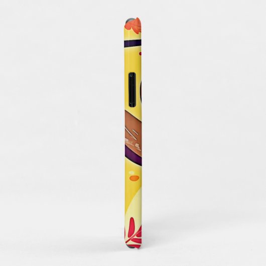 Happy Sloth Swing Design Case-Mate iPhone Case (Achterkant/rechts)