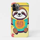 Happy Sloth Swing Design Case-Mate iPhone Case (Achterkant)