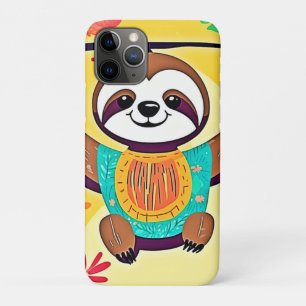 Happy Sloth Swing Design Case-Mate iPhone Case