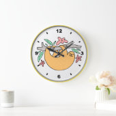 Happy Sloth Wall-klok Grote Klok (Huis)