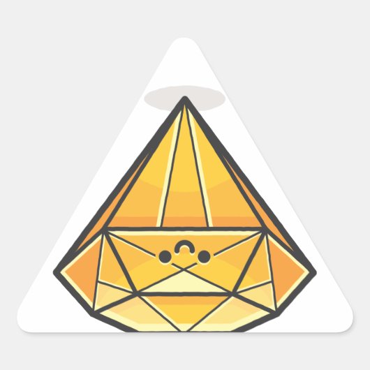 Happy Smile Diamond Sticker (Voorkant)