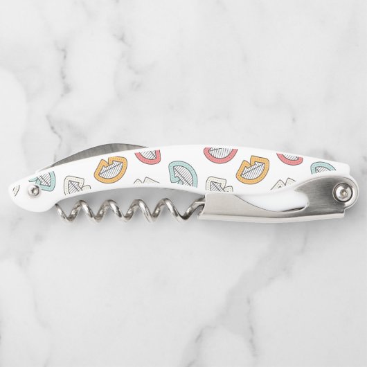 Happy Smile Lips Kurkentrekker (Achterkant)