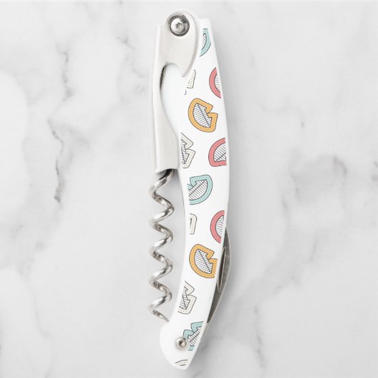 Happy Smile Lips Kurkentrekker (Voorkant)