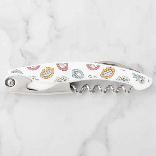 Happy Smile Lips Kurkentrekker (Voorkant)