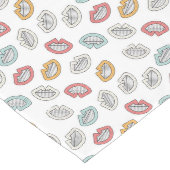 Happy Smile Lips Lange Tafelloper (Hoek)