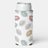 Happy Smile Lips Seltzer Blikjeskoeler (Seltzer Achterkant)