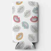 Happy Smile Lips Seltzer Blikjeskoeler (Voorkant)