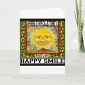 Happy smile rasta blessed (Voorkant)