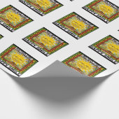 Happy smile rasta blessed cadeaupapier (Hoek)