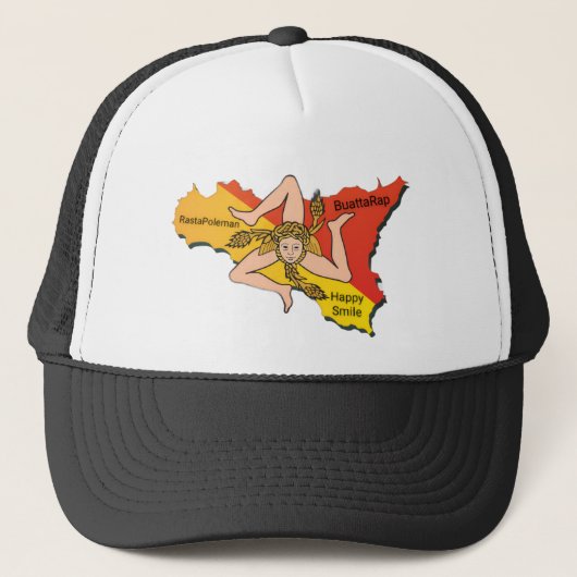Happy Smile Sicilia Trucker Pet (Voorkant)