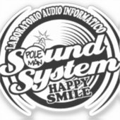 Happy Smile Sticker (Voorkant)