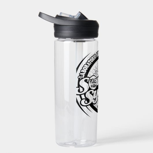 Happy Smile Sticker Waterfles (Rechts)